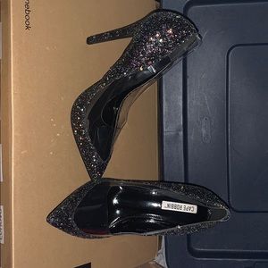 Cape Robbin glitter heels